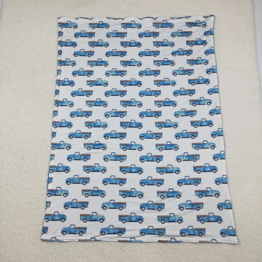 BL0062 Baby Kids Truck Minky blanket C11.10
