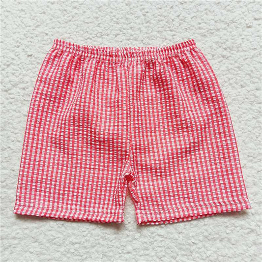 Baby Boys summer slibling seersucker shorts