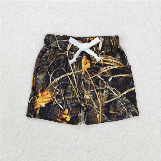 SS0280 Twig and leaf camo shorts