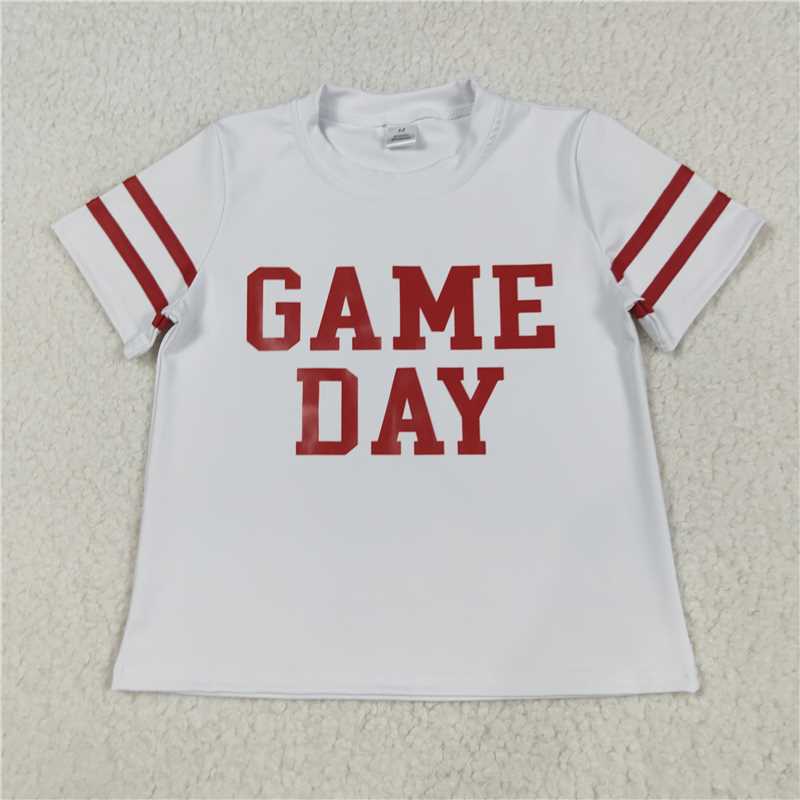 Sibling Baby Girls Game Day Yoga Active Team Tee Shirts Tops C9.3