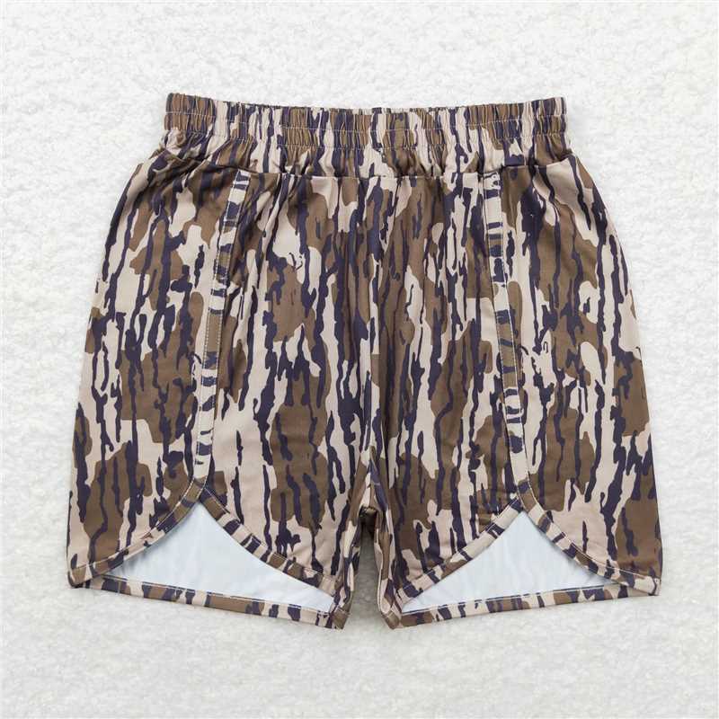 Mommy&Me Family Baby Girls Boys Army green camouflage shorts Bottoms