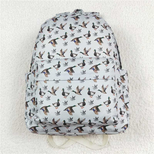 Baby Kids Ducks Hunting Sibling Backpack Back Bags