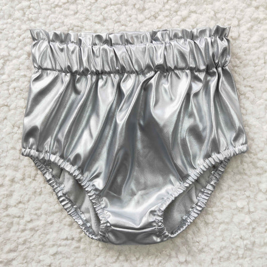 Sibling Baby Girls Leather Summer Bummies Bottoms 5.27
