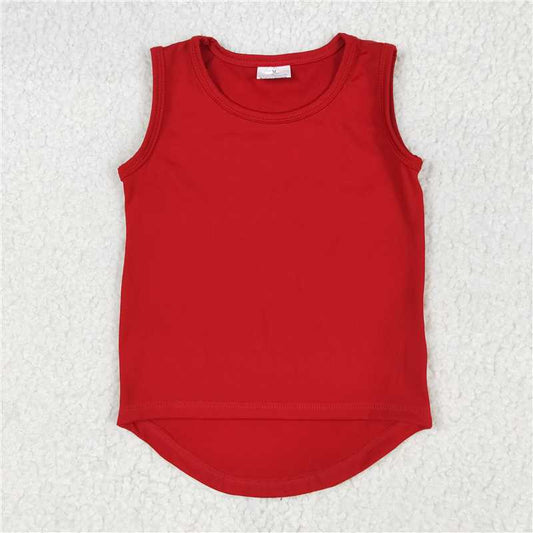 Sibling (5-9) Baby Girls Sleeveless Colorful Yoga Vests Top 5.29