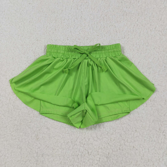 SS0548 Baby Girls Green Skort Shorts Bottoms 5.27