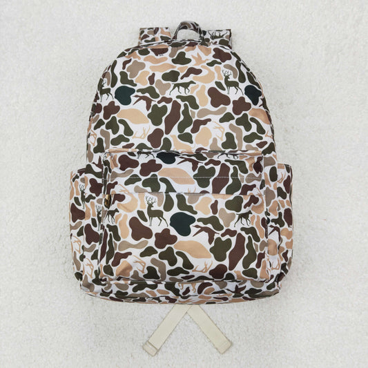 BA0288 Baby Kids Deer Camouflage Backpacks Bag