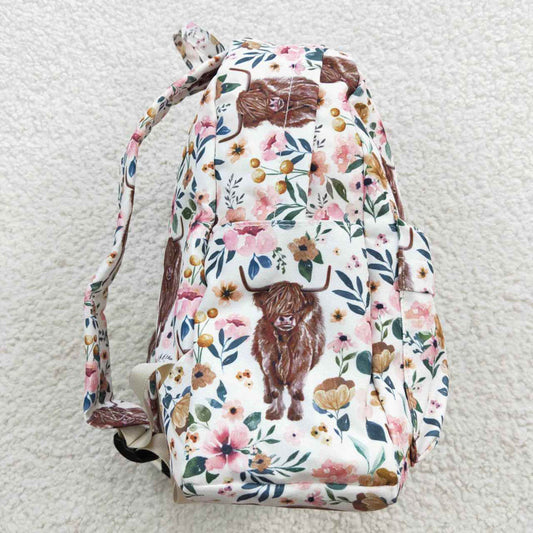 BA0007 Alpine Cow Flower Backpack