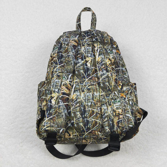 BA0139 straw camouflage leaf backpack