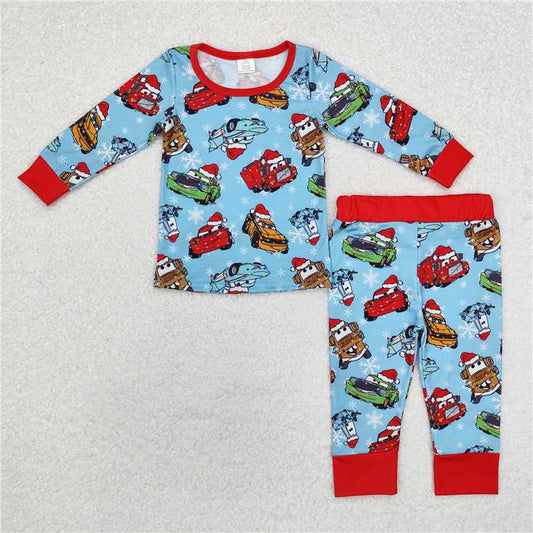 Sibling Baby Girls Boys Christmas Bamboo Pajamas Clothes Sets
