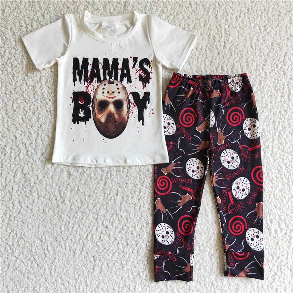 BSPO0033 Short sleeve pants suit for boys