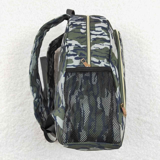 BA0163 casual camouflage army green backpack