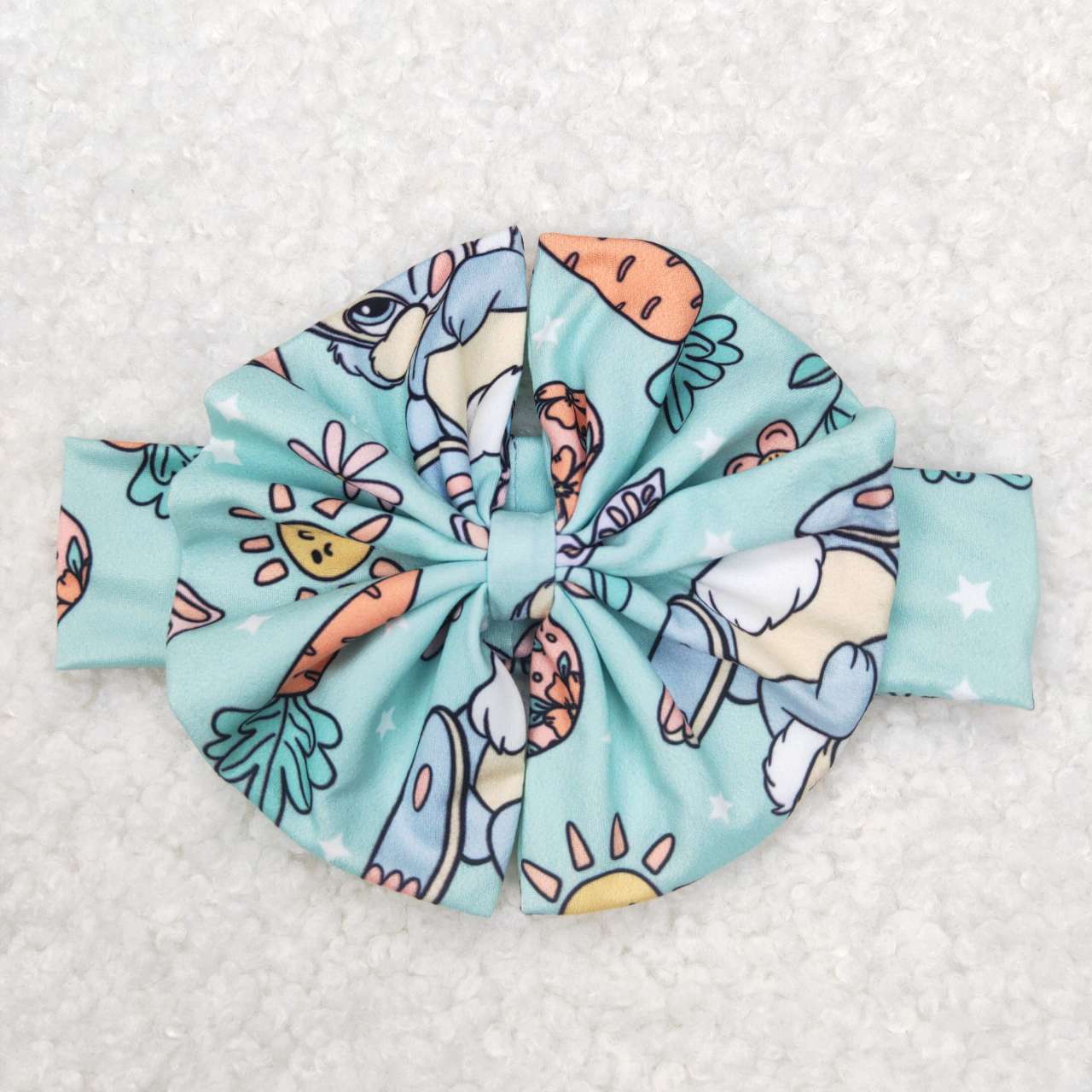 GBO0196 letter Rabbit white short-sleeved carrot briefs suit