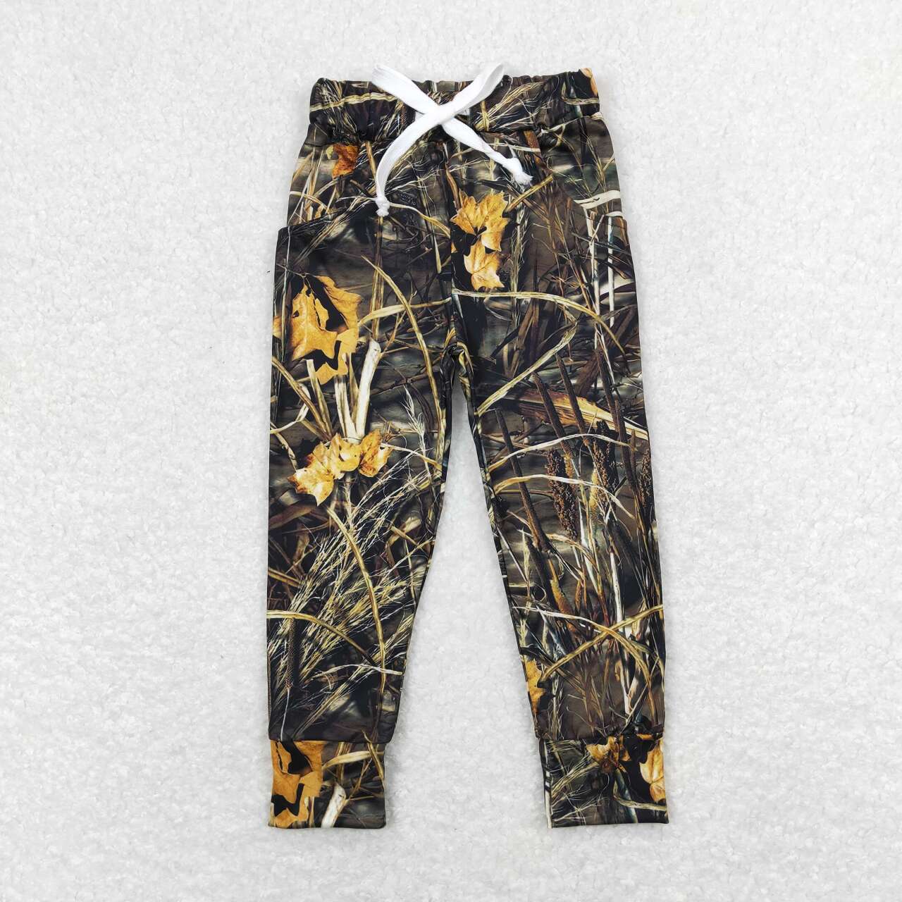 P0434 Camo twig leaf pants