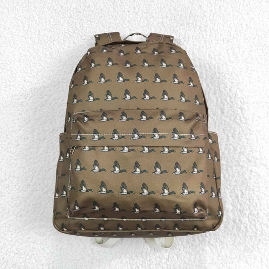 BA0201 Boys Duck brown backpack