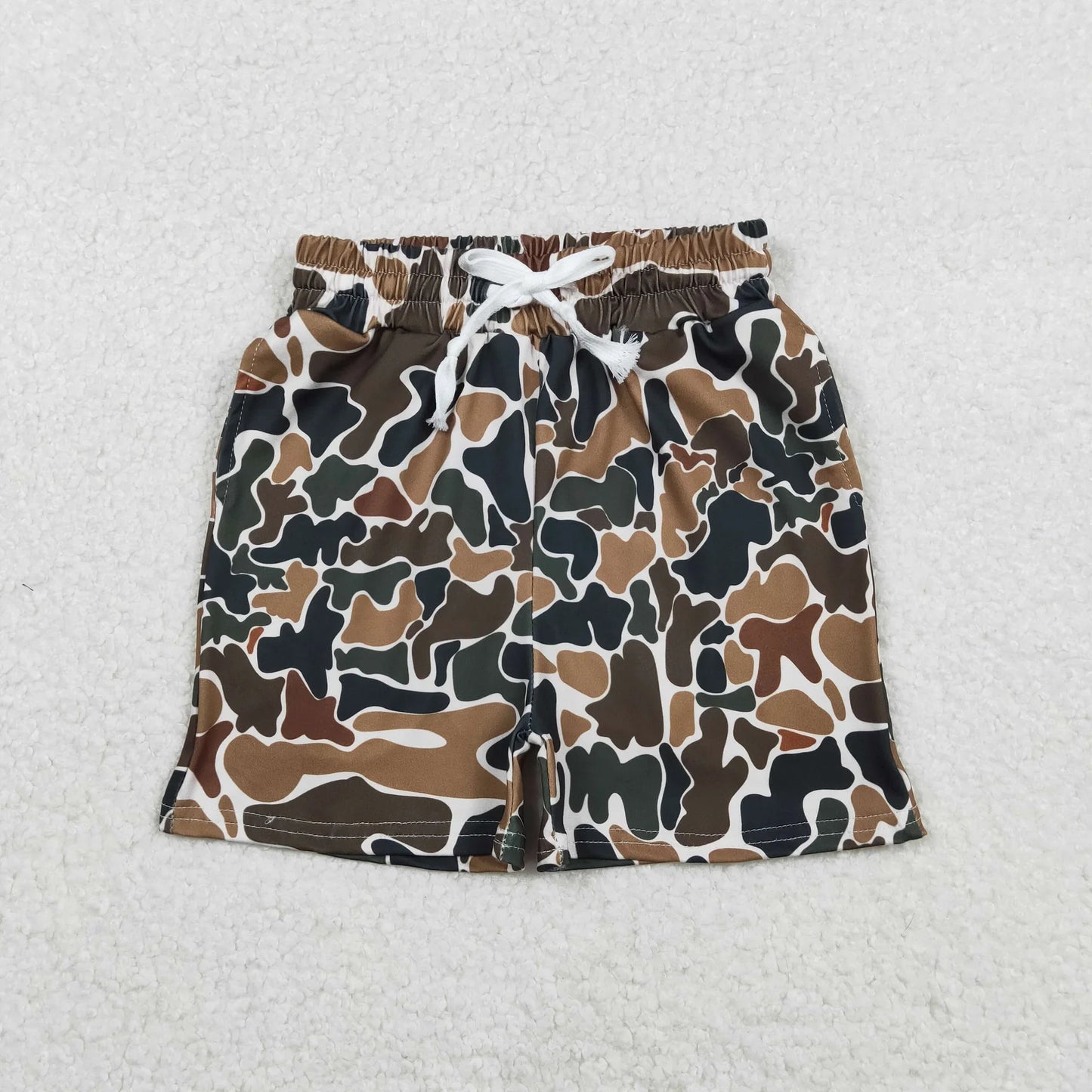 Sibling Baby Boys Southern Camo Pockets Shorts Bottom C11.25