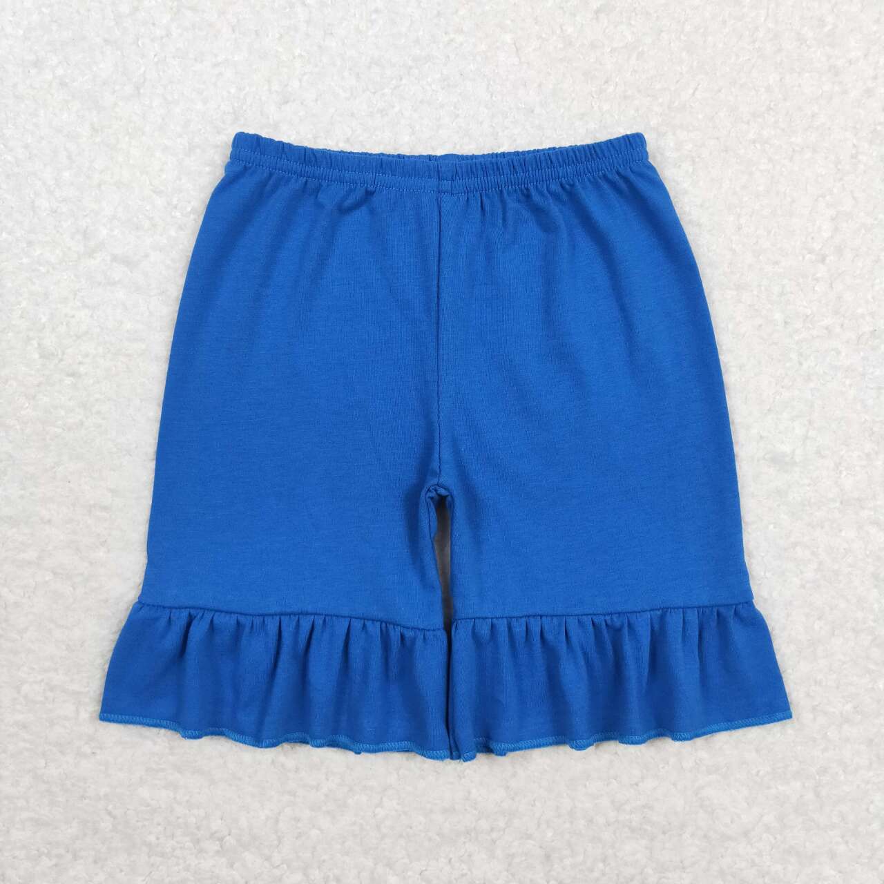 SS0349 Blue lace shorts for girls