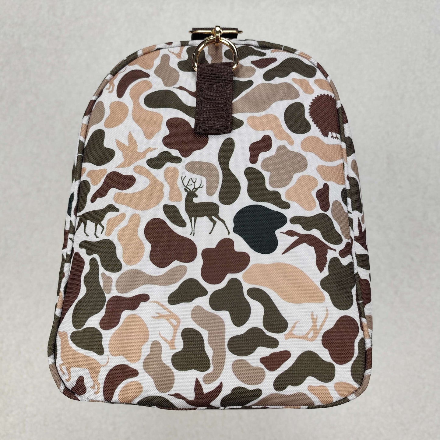 BA0287 Women Camouflage Deers Hunting Duffle Gym Bag