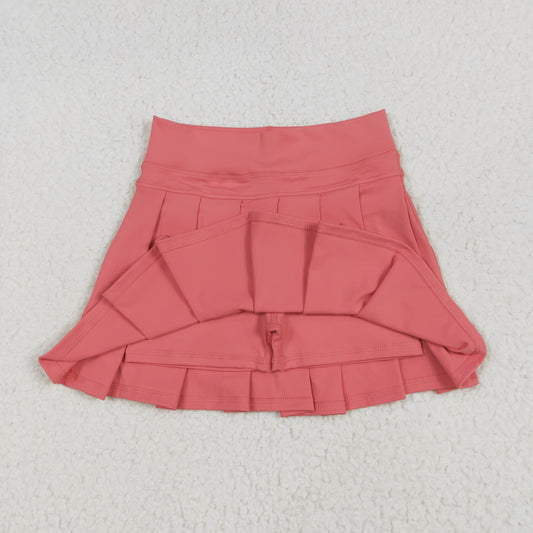 GLK0080 Baby Girls Peach Yoga Active Wear Skirt 6.4