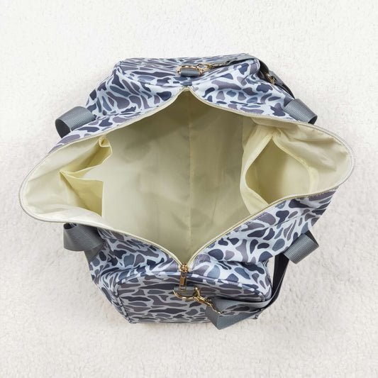 BA0262 Tote Bag Camouflage Gray Gym Bag Handbag