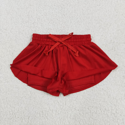 SS0544 Baby Girls Red Skort Shorts Bottoms 5.17