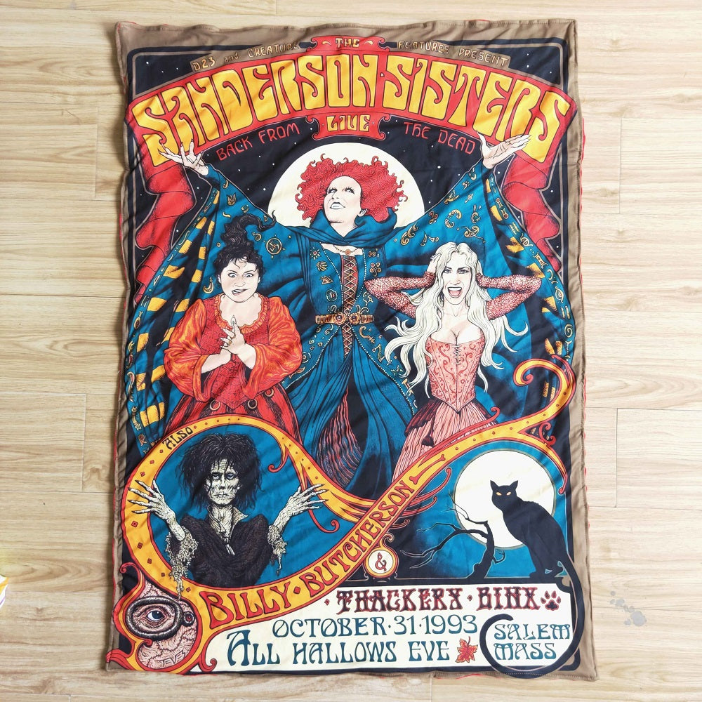 6 B10-20-29-43 inches Baby Blankets Halloween Cartoon Red