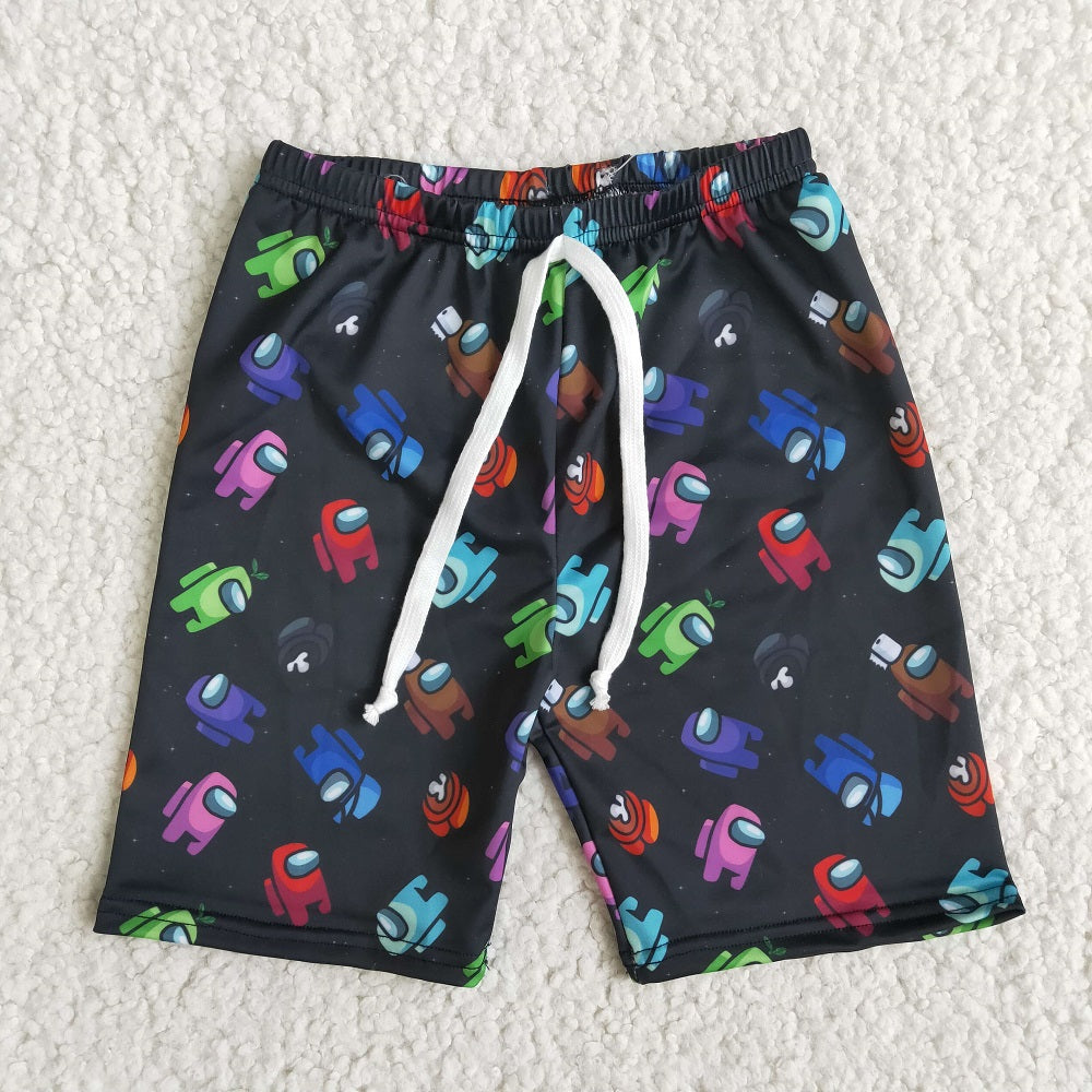 B0-14 Summer Boys Swimming Shorts