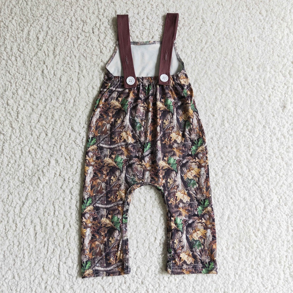 SR0099 Boys Camouflage Color Deer Romper