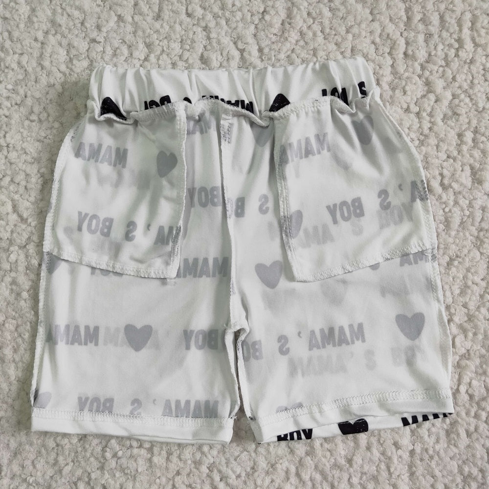 SS0020 Mama's Boy Drawstring Shorts