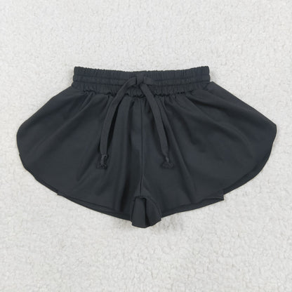 SS0551 Baby Girls Black Skort Shorts Bottoms 5.19