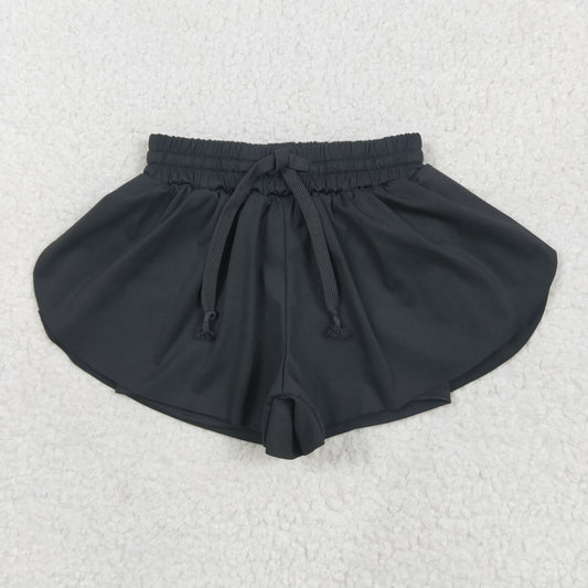SS0551 Baby Girls Black Skort Shorts Bottoms 5.19