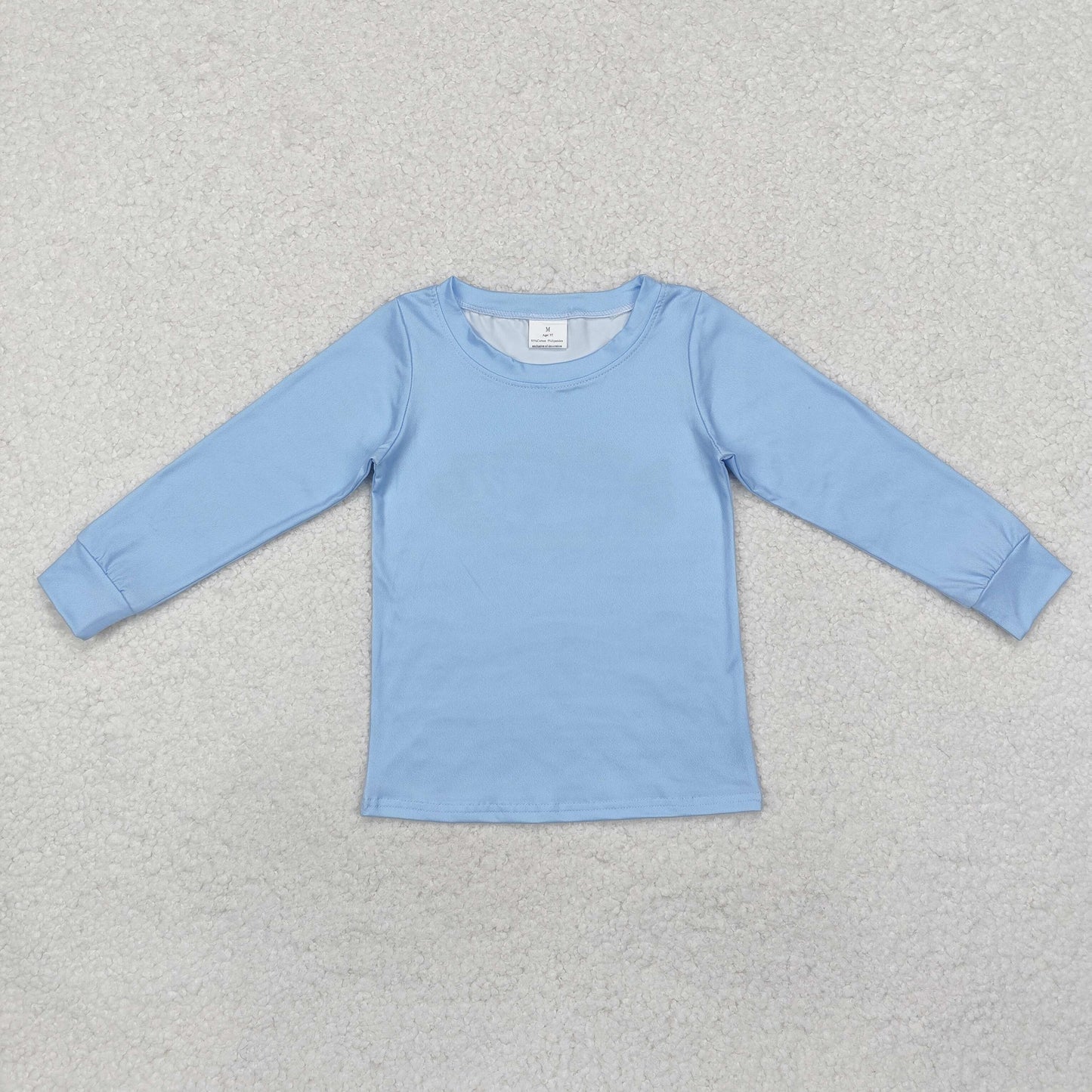 BT0952 Baby Boys Blue Fishing Long Sleeve Tee Shirts Tops