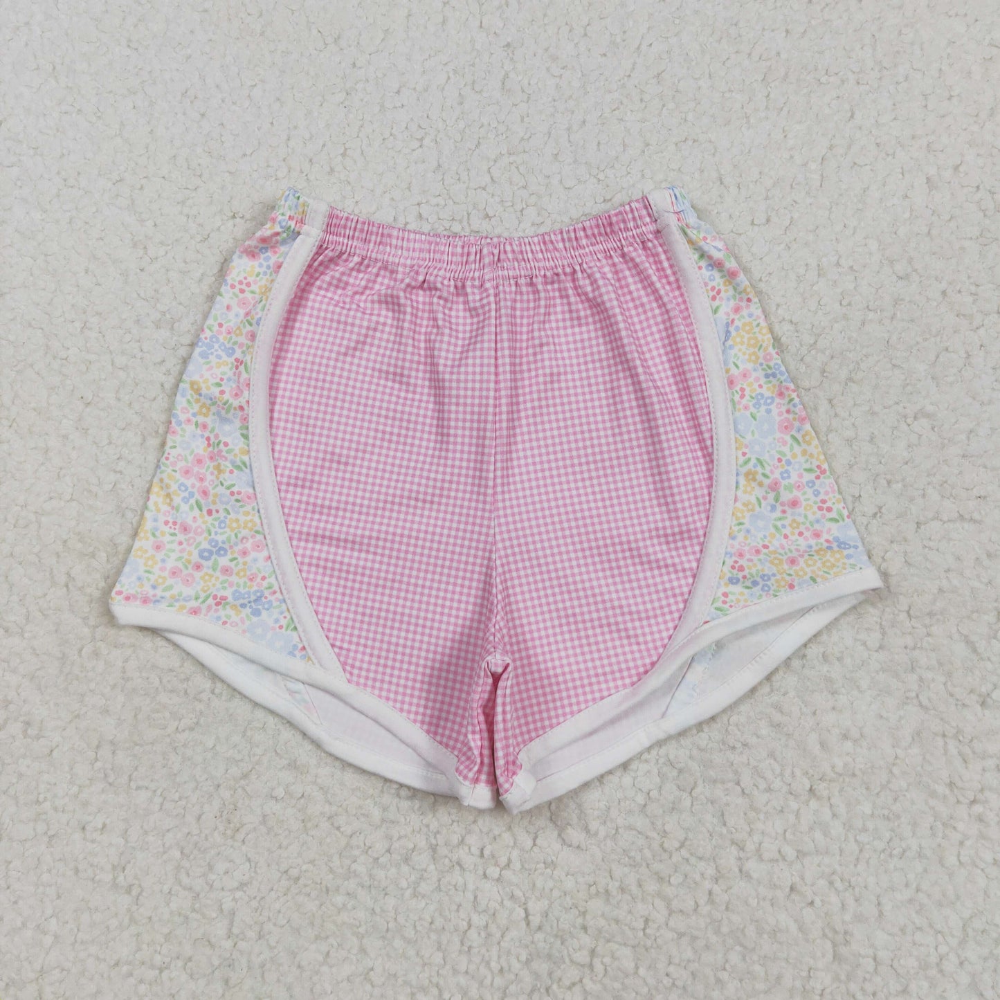 SS0518 Baby Girls Pink Floral Shorts Bottoms  5.5
