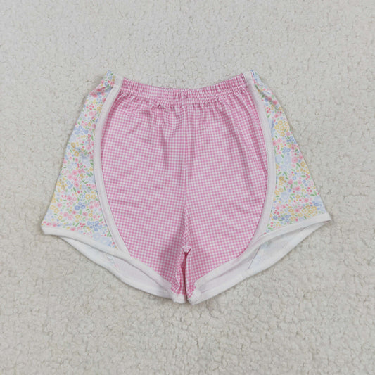 SS0518 Baby Girls Pink Floral Shorts Bottoms  5.5