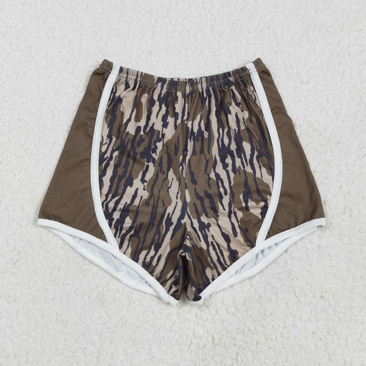 SS0528 Baby Girls Olive Bottomland Camo Shorts Bottoms  5.7