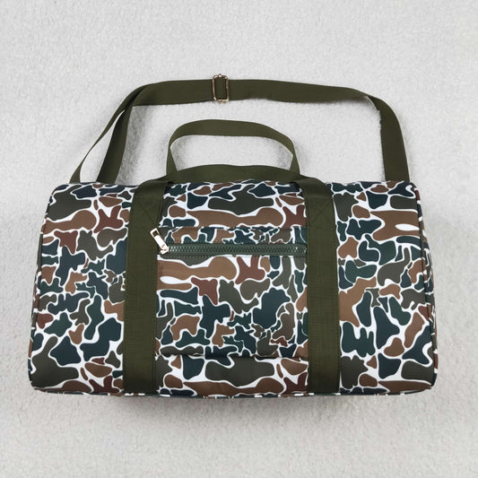 BA0264 Tote Bag Camo Beige Green sports bag tote