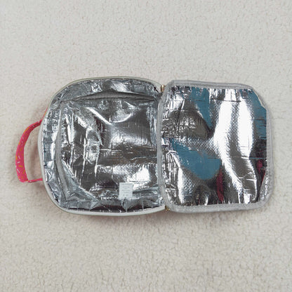 BA0299 Baby Kids Pink Team Lunch Bag 5.23