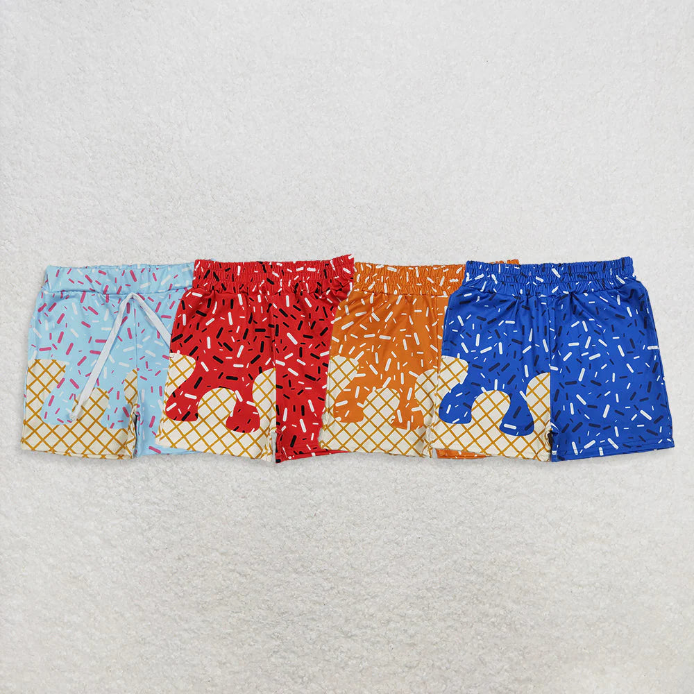 Sibling Baby Boys Drip Sprinkles Team Shorts Bottom With Belt C10.9