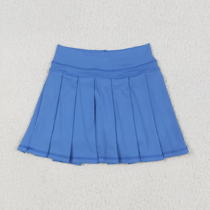 GLK0084 Baby Girls Hot Blue Yoga Active Wear Skirt 6.5