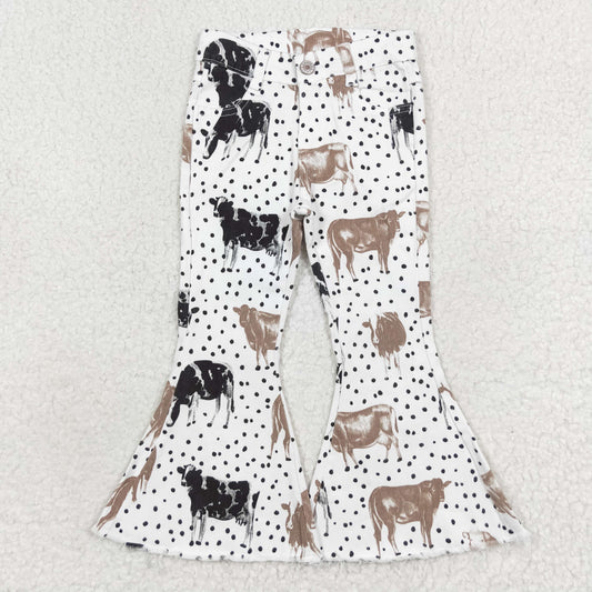 P0452 Cow polka dot jeans