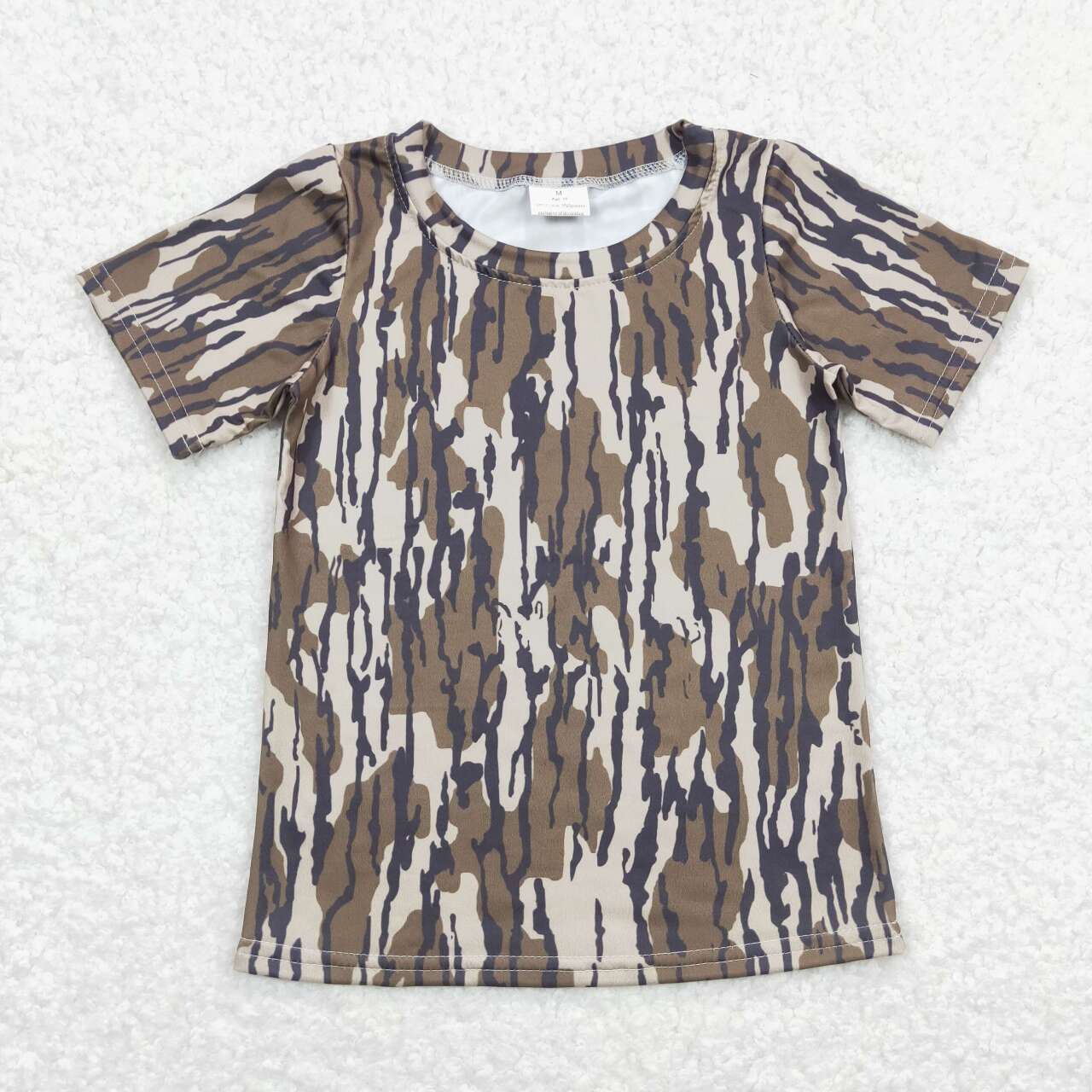 3colors Sibling Baby Boys Camouflage Short Sleeve Tee Shirts Tops