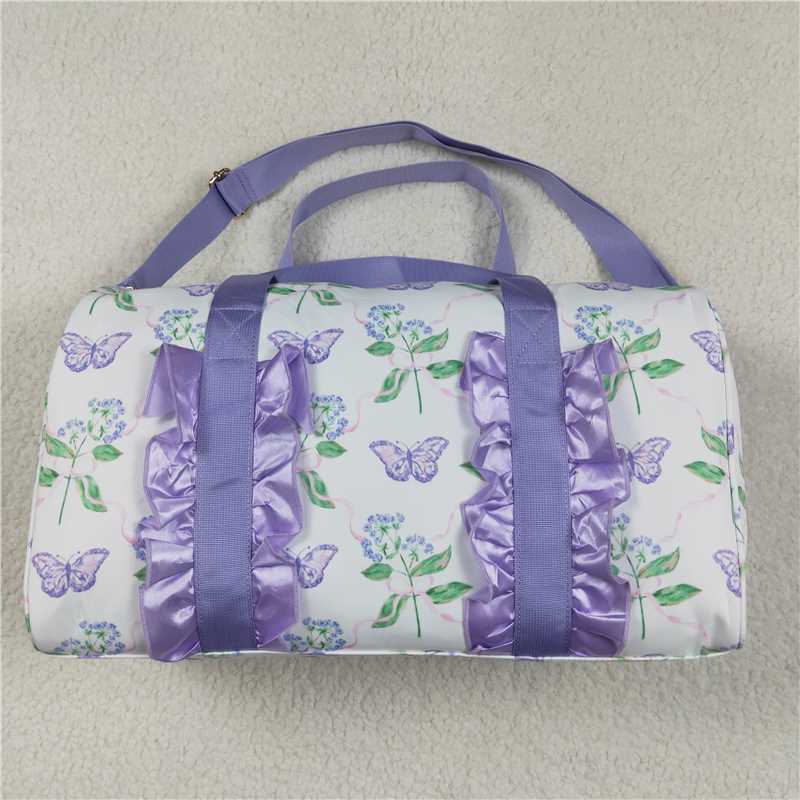 Sibling Ruffle Floral Print Gym Duffle Bags 5.12