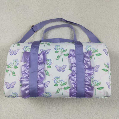 Sibling Ruffle Floral Print Gym Duffle Bags 5.12