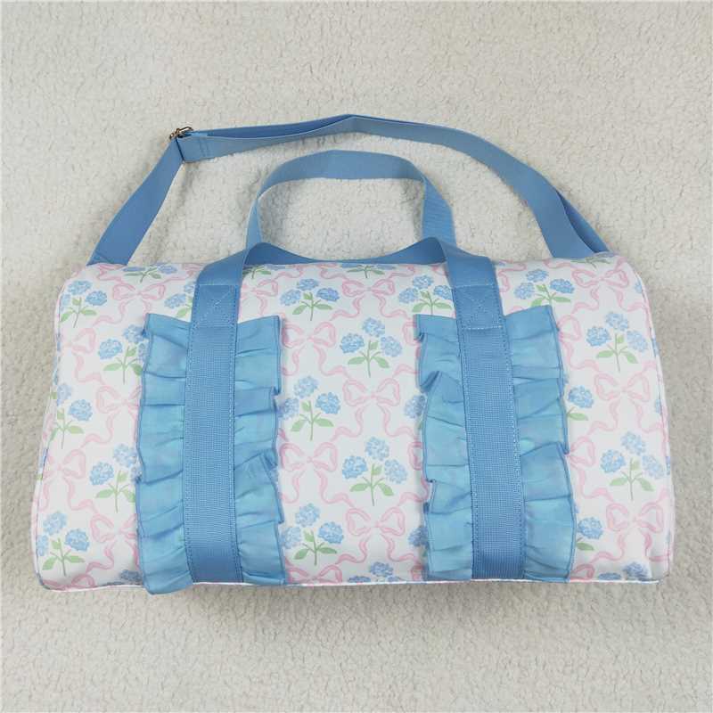 Sibling Ruffle Floral Print Gym Duffle Bags 5.12
