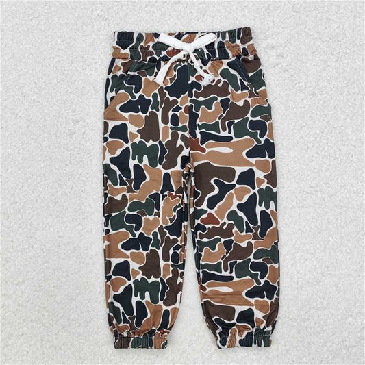 Mommy&Me Baby Kids Brown Camouflage Southern Bottoms Pants