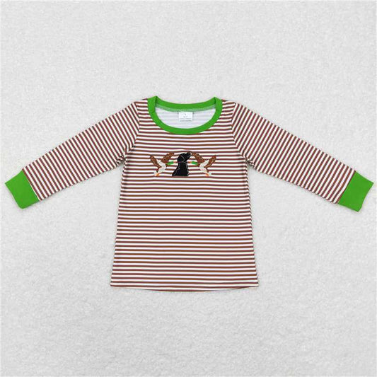 BT0419 Baby Boys Duck Hunting Long Sleeve Tee Shirts Tops