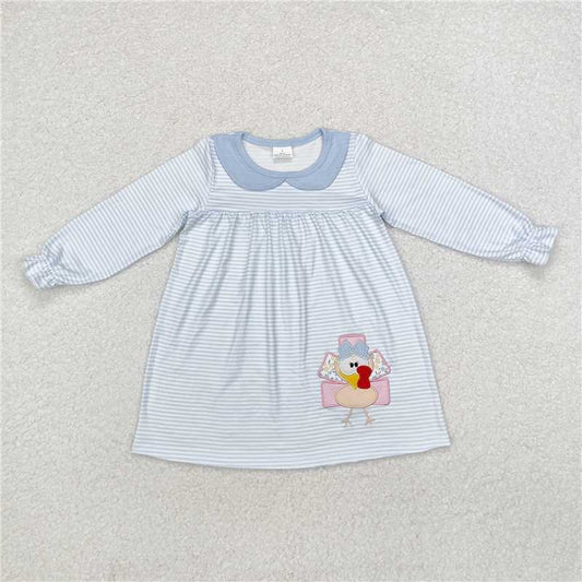 Sibling Girls Thanskgiving Turkey Dresses Boutique Outfits Clothes Sets