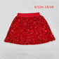 GLK0027 Baby Girls Sequin Red Color Skirts Bottoms