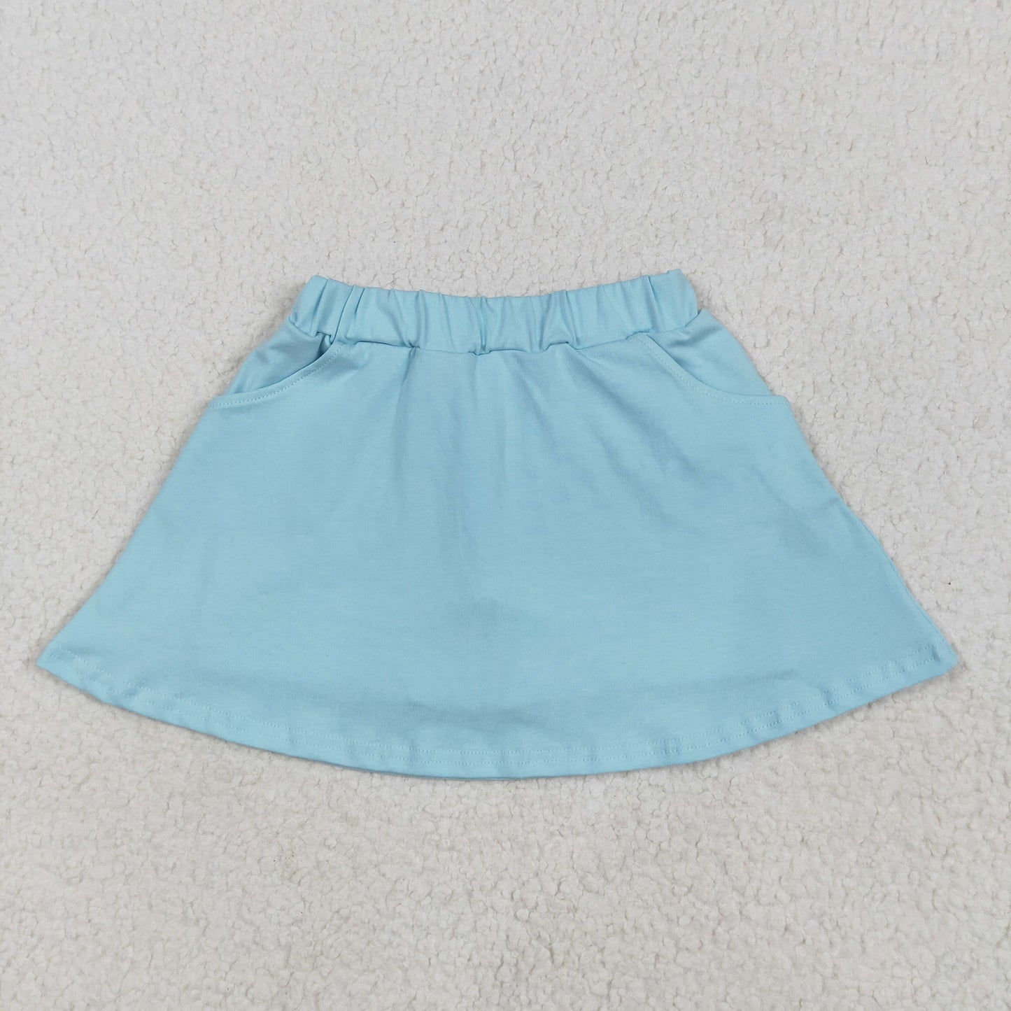 GLK0065 Baby Girls Aqua Pocket Yoga Active Wear Skort 4.30