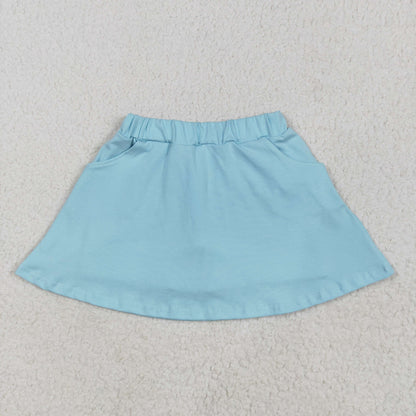 GLK0065 Baby Girls Aqua Pocket Yoga Active Wear Skort 4.30