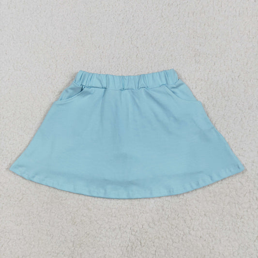 GLK0065 Baby Girls Aqua Pocket Yoga Active Wear Skort 4.30